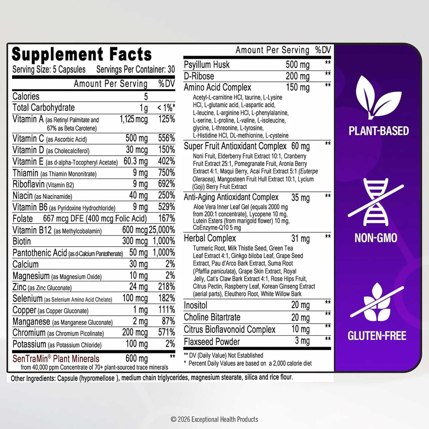 IMMUNO 150 Everything Your Body Needs To Be Healthy & Feel Younger